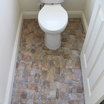 Bathroom Pebble Mosaic Floor 2 414151