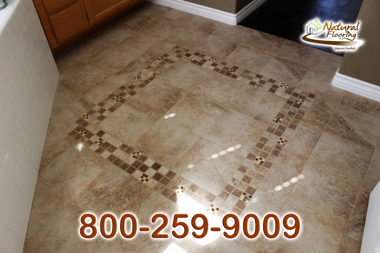 Tile Floor with Borders