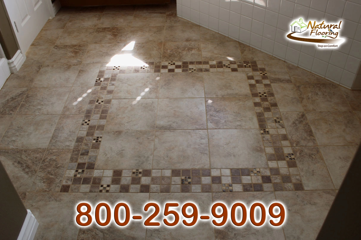 Tile Floor with Borders