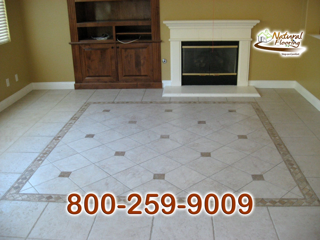 Tile Floor with Borders