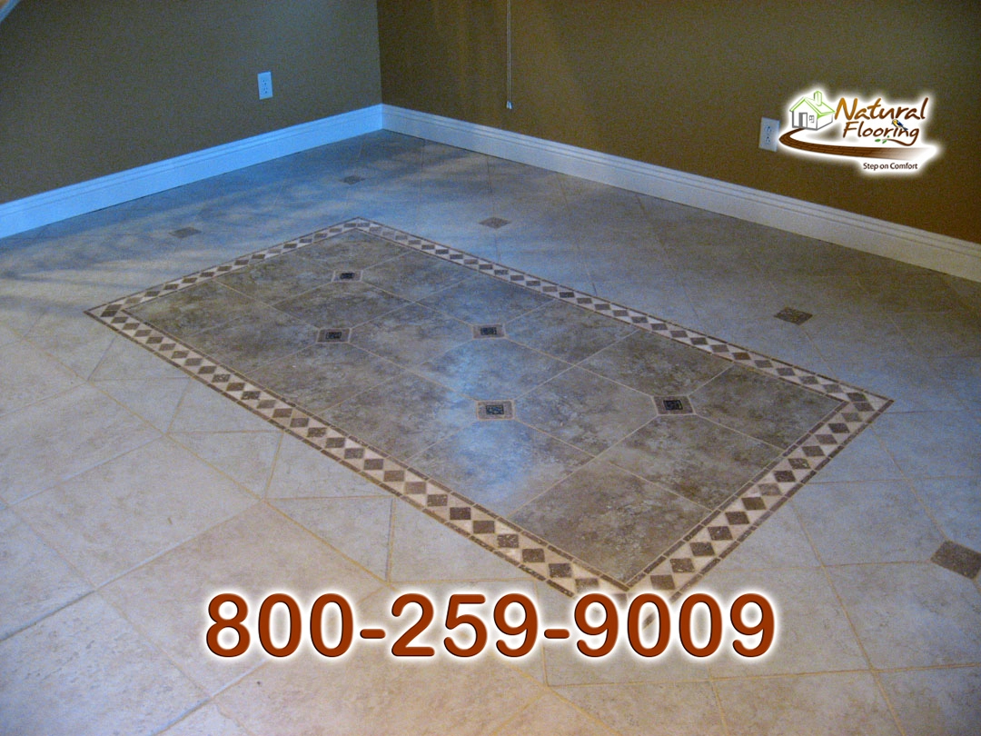 Tile Floor with Borders