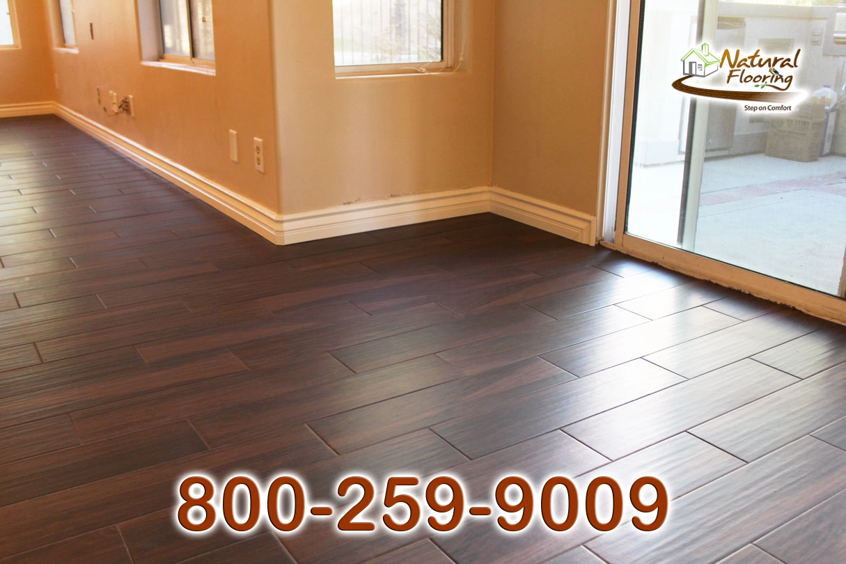 Brazilian Cherry Tile Floor
