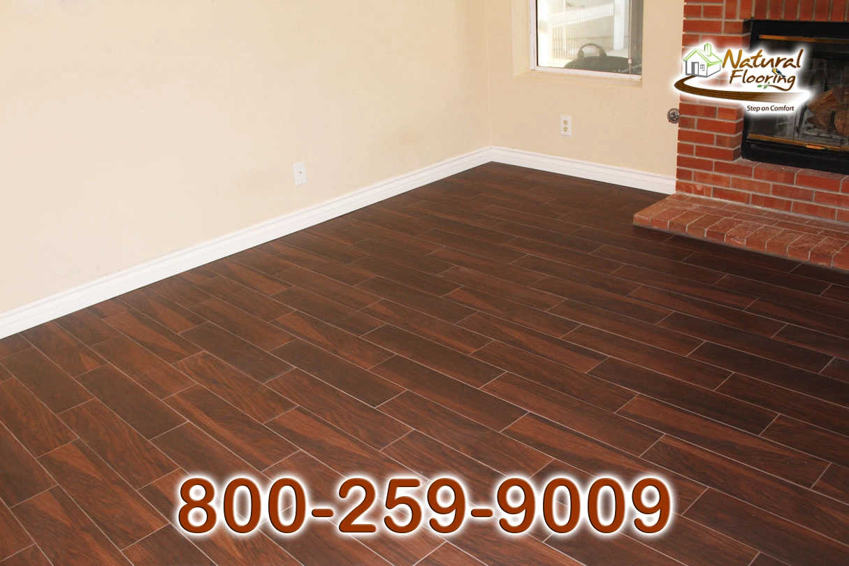 Brazilian Cherry Tile Floor