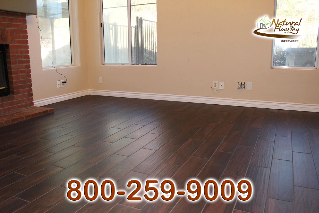 Brazilian Cherry Tile Floor