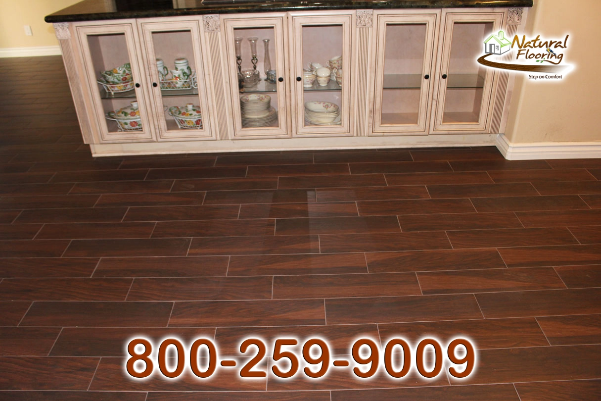 Brazilian Cherry Tile Floor