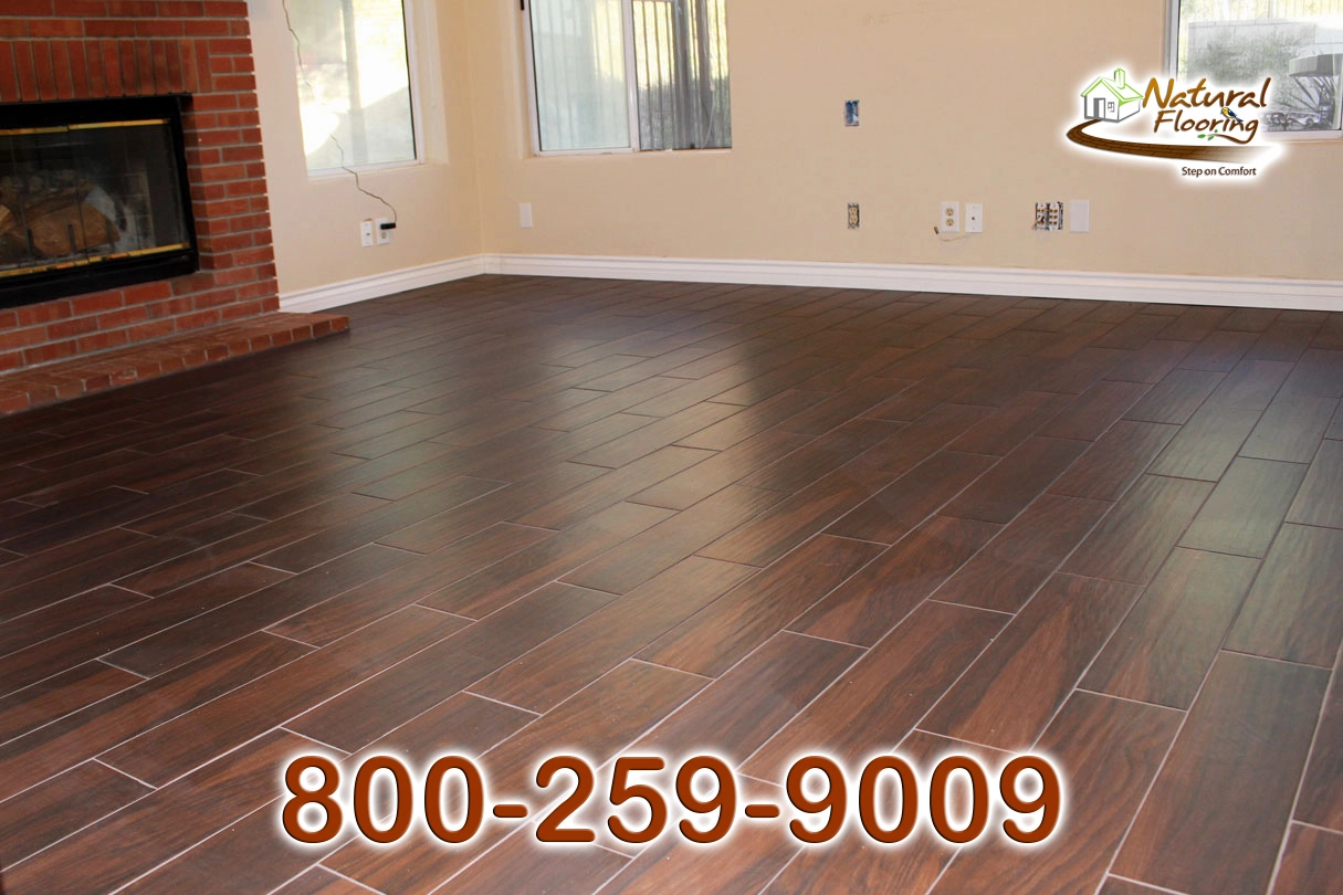 Brazilian Cherry Tile Floor