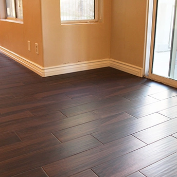 Brazilian Cherry wood tile floor 2
