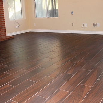 Brazilian Cherry wood tile floor 6