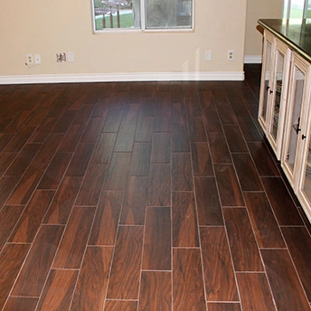Brazilian Cherry wood tile floor 8