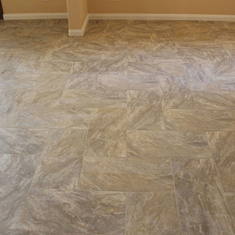 Brown Recttangle Herringbone Tile 4