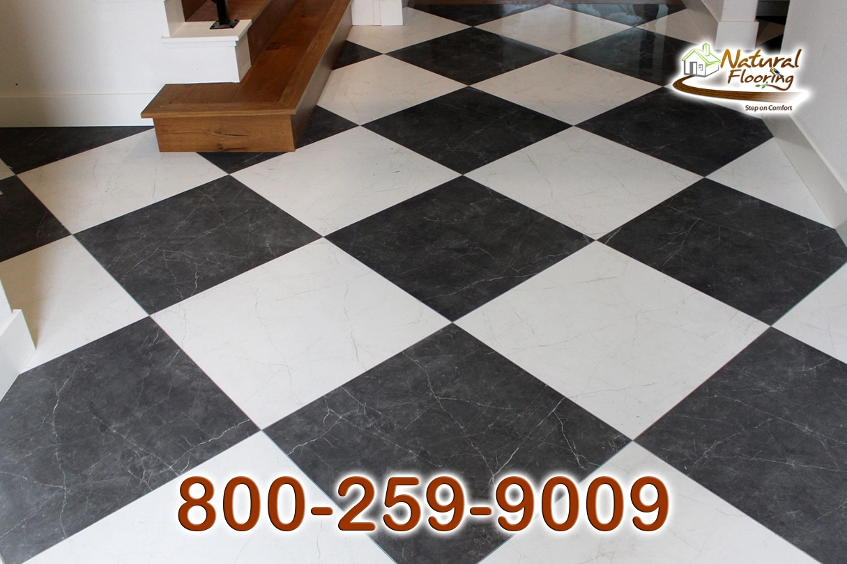 Checker Board Tile Floor