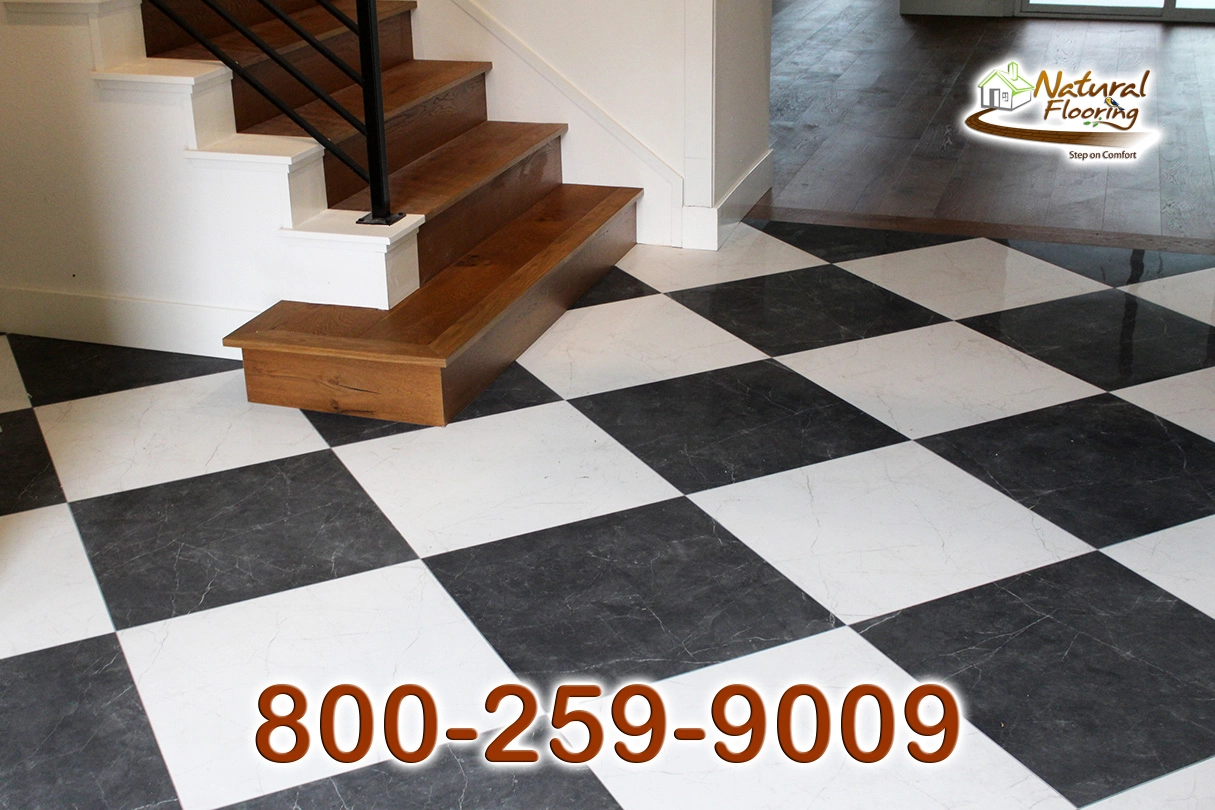Checker Board Tile Floor