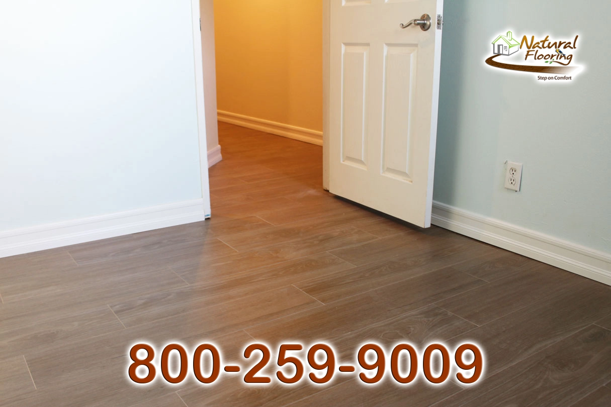 Cherry Wood Tile Floor