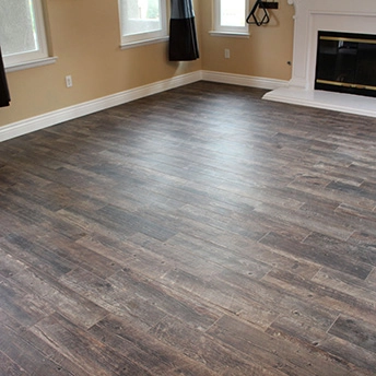 Espresso Pecan Wood Tile Floor 3