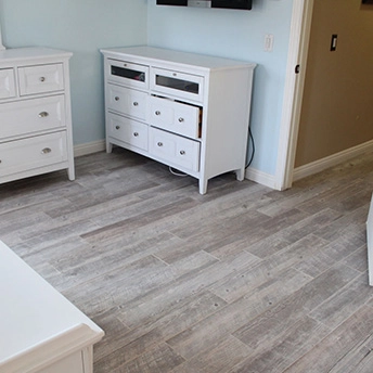 Gray Tan Rustic Plank Tile 1