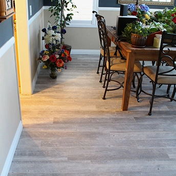 Gray Tan Rustic Plank Tile 3
