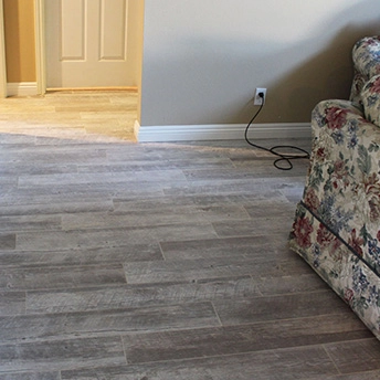 Gray Tan Rustic Plank Tile 4