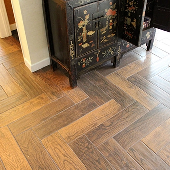 Herringbone Walnut Oak Floor 6