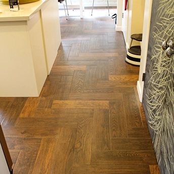 Herringbone Walnut Oak Floor 8