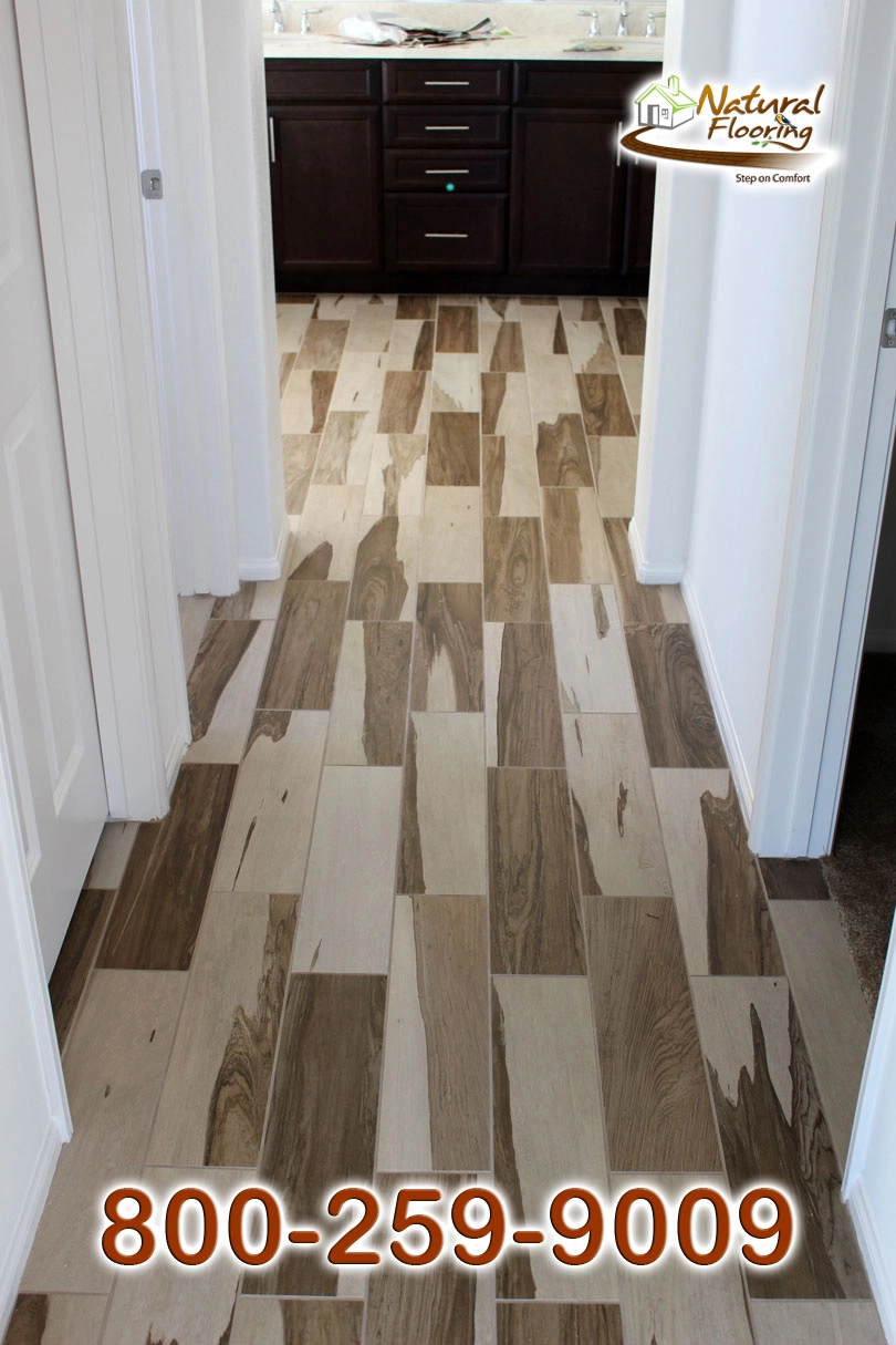 Hickory Rustic Tile Floor