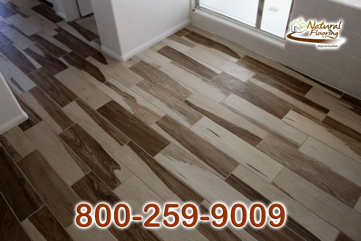 Hickory Rustic Tile Floor
