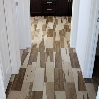 Hickory Rustic Tile Floor 1