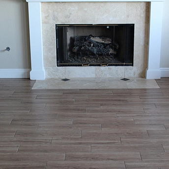 Hickory Tan Plank Tile Floor 2 426053