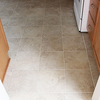 Kitchen Squared Pocelain Tile Floor 6 205158