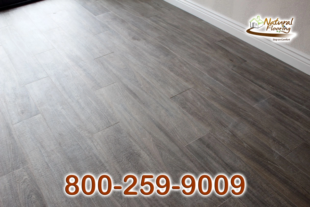Light Gray Oak Tile Floor