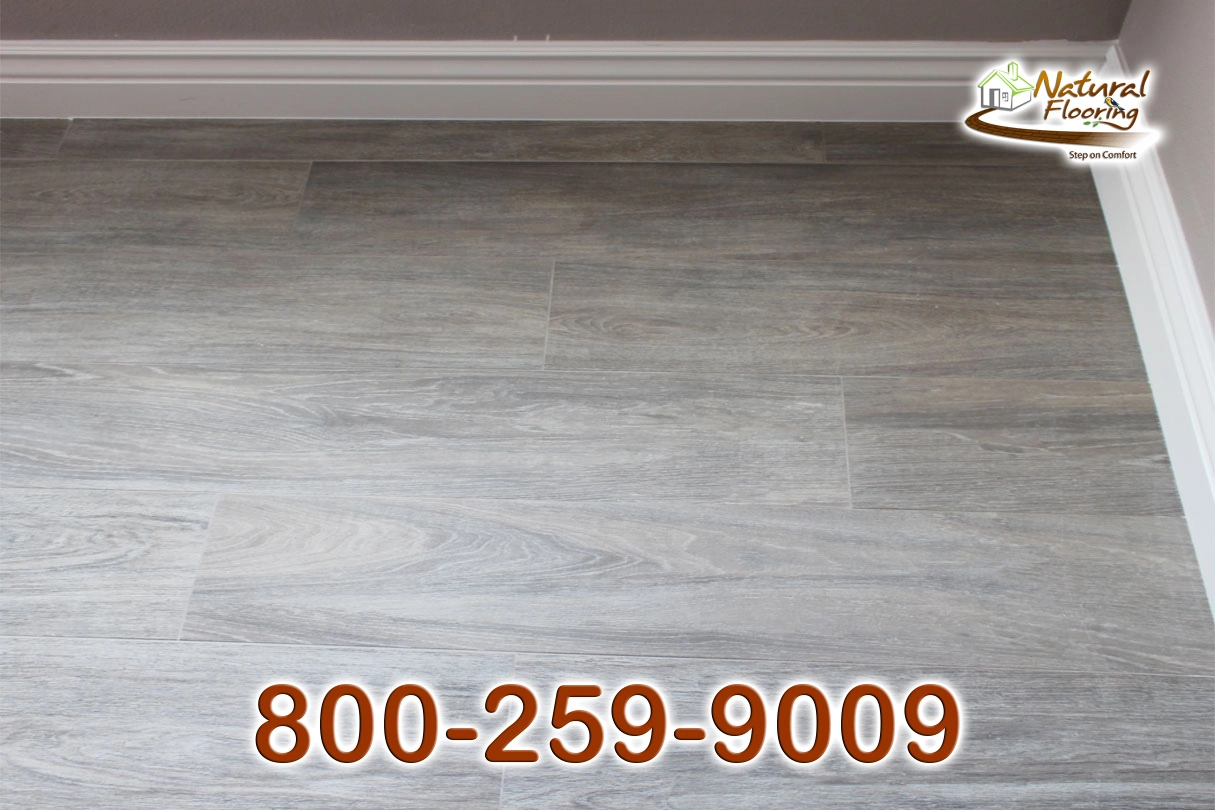 Light Gray Oak Tile Floor