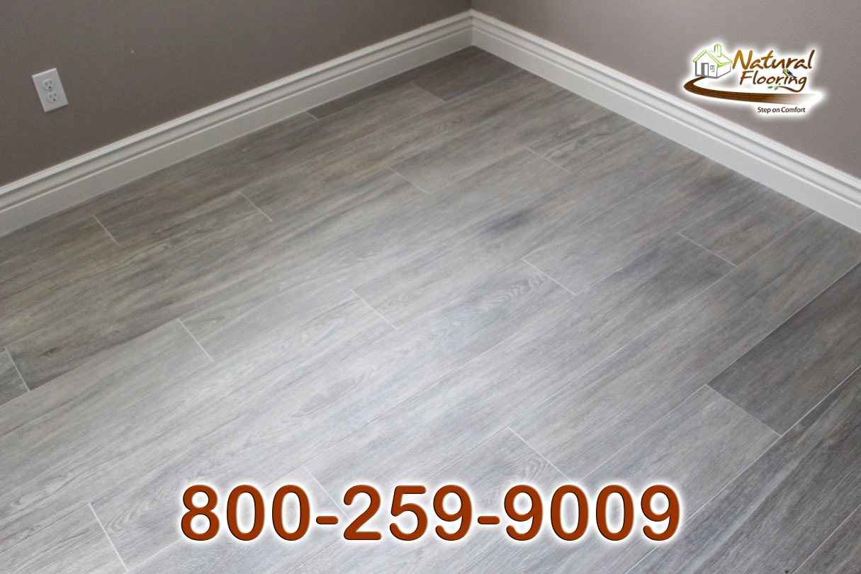 Light Gray Oak Tile Floor
