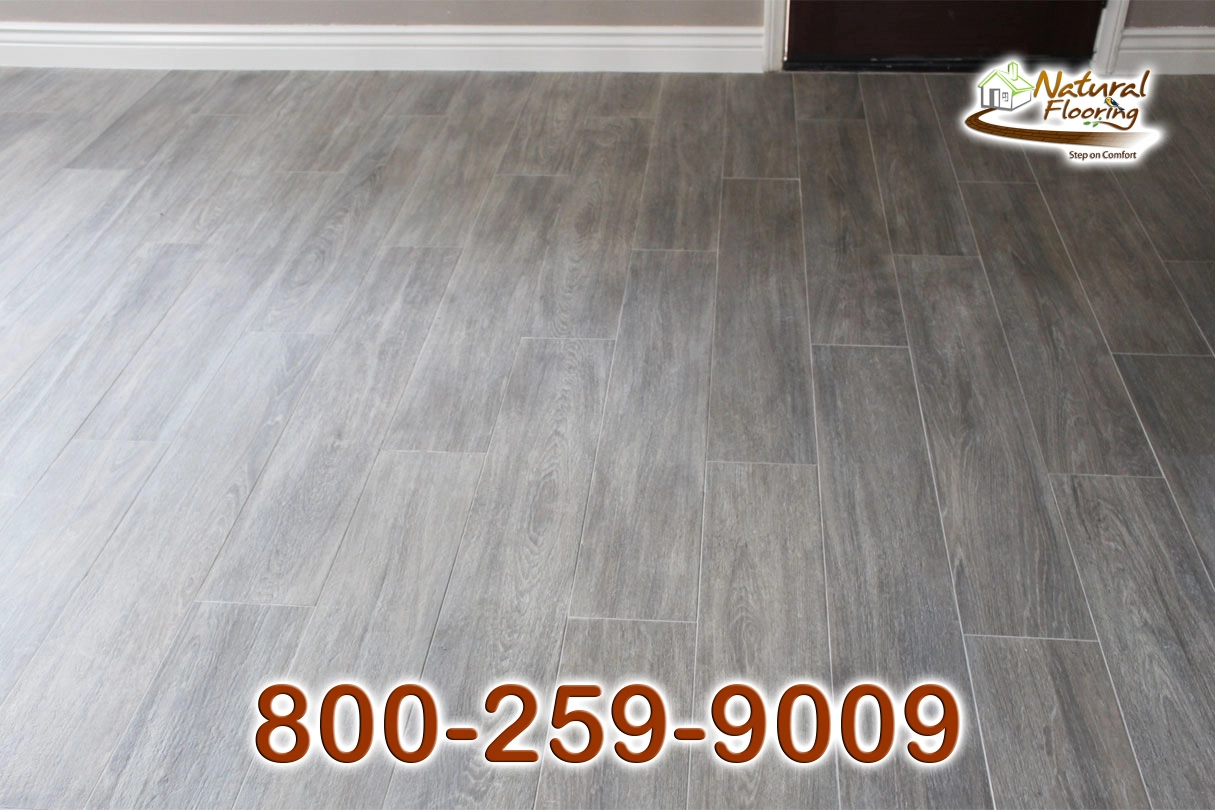 Light Gray Oak Tile Floor