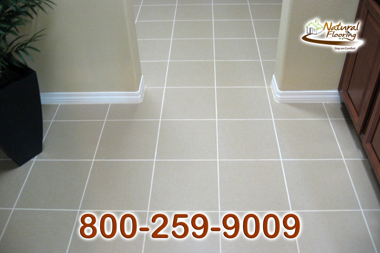 Linen Porcelain Tile Floor
