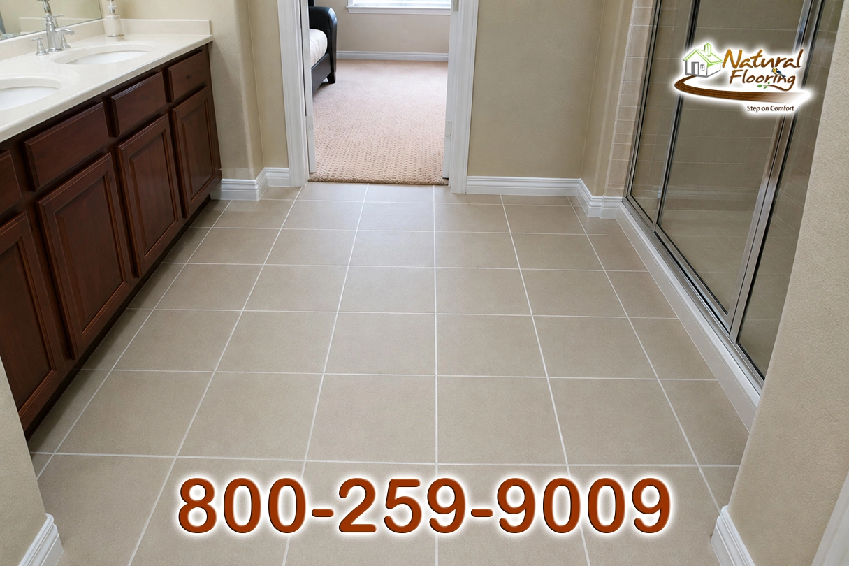 Linen Porcelain Tile Floor