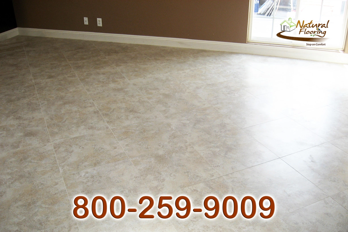 Squared Porcelain Tile Floor