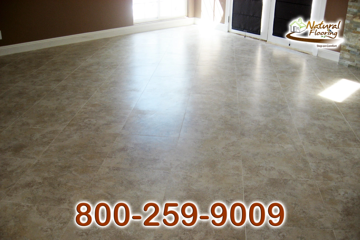 Squared Porcelain Tile Floor