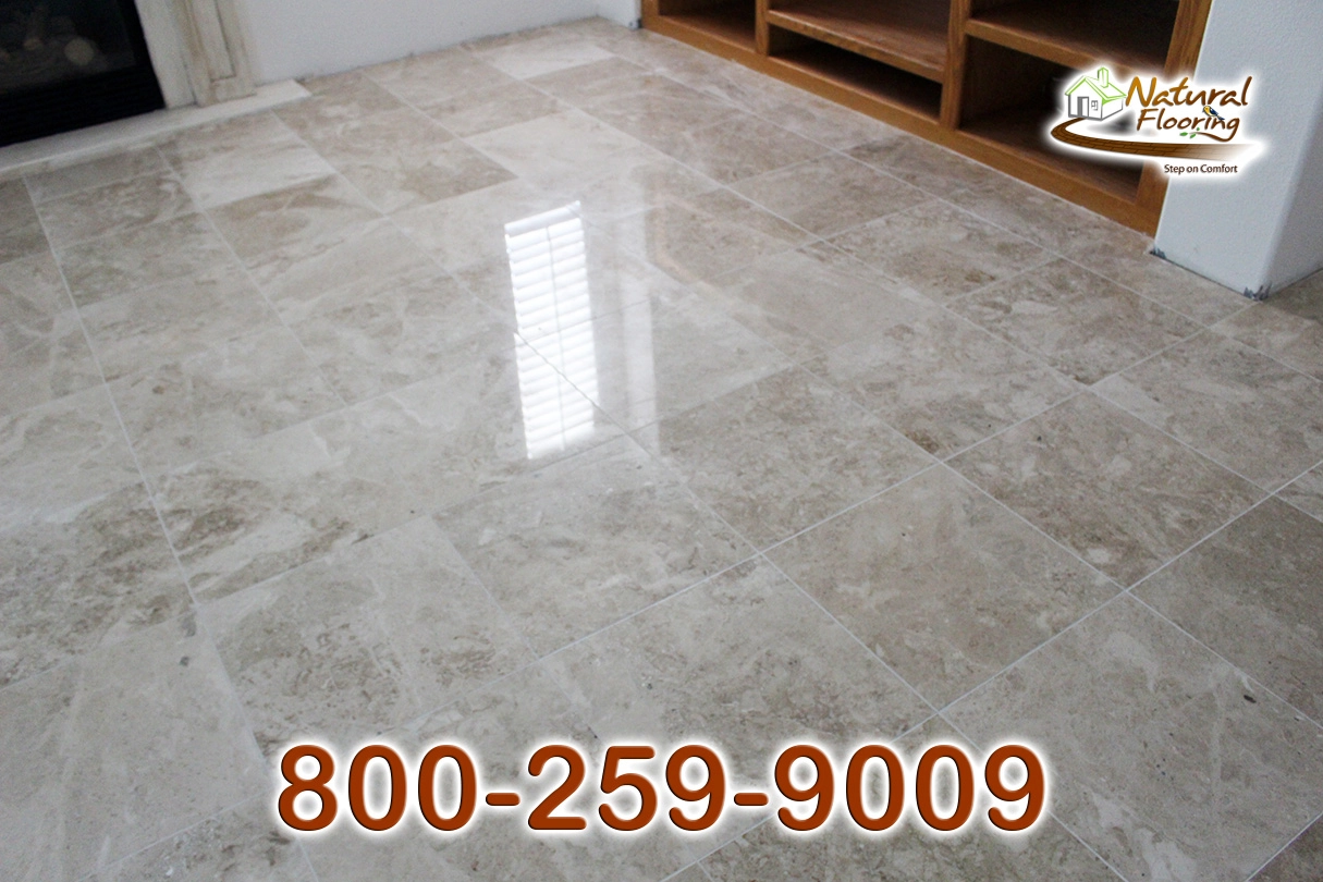 Real Marble Tile Floor