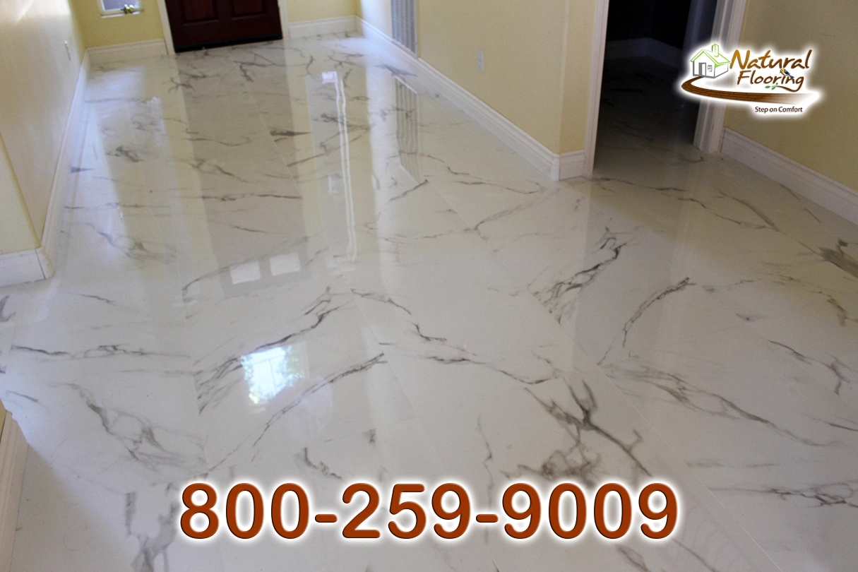 Articial Marble Tile Floor
