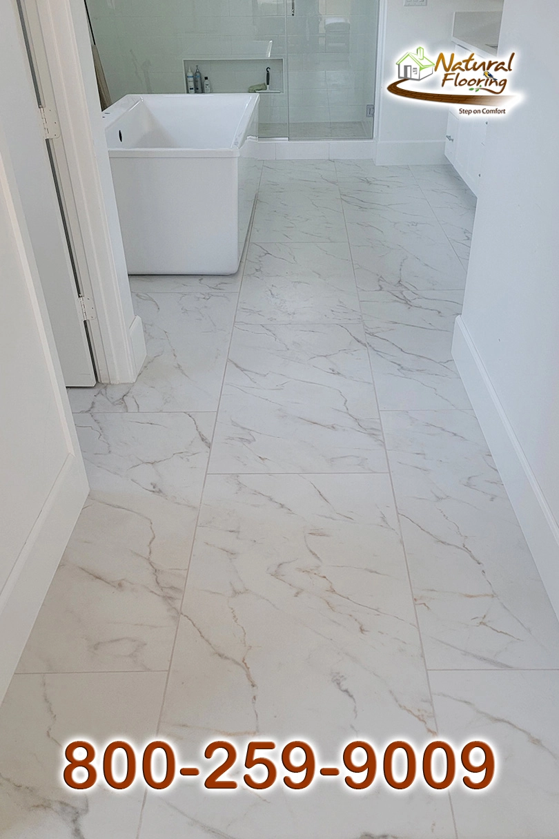 Master Bathroom Porcelain Tile