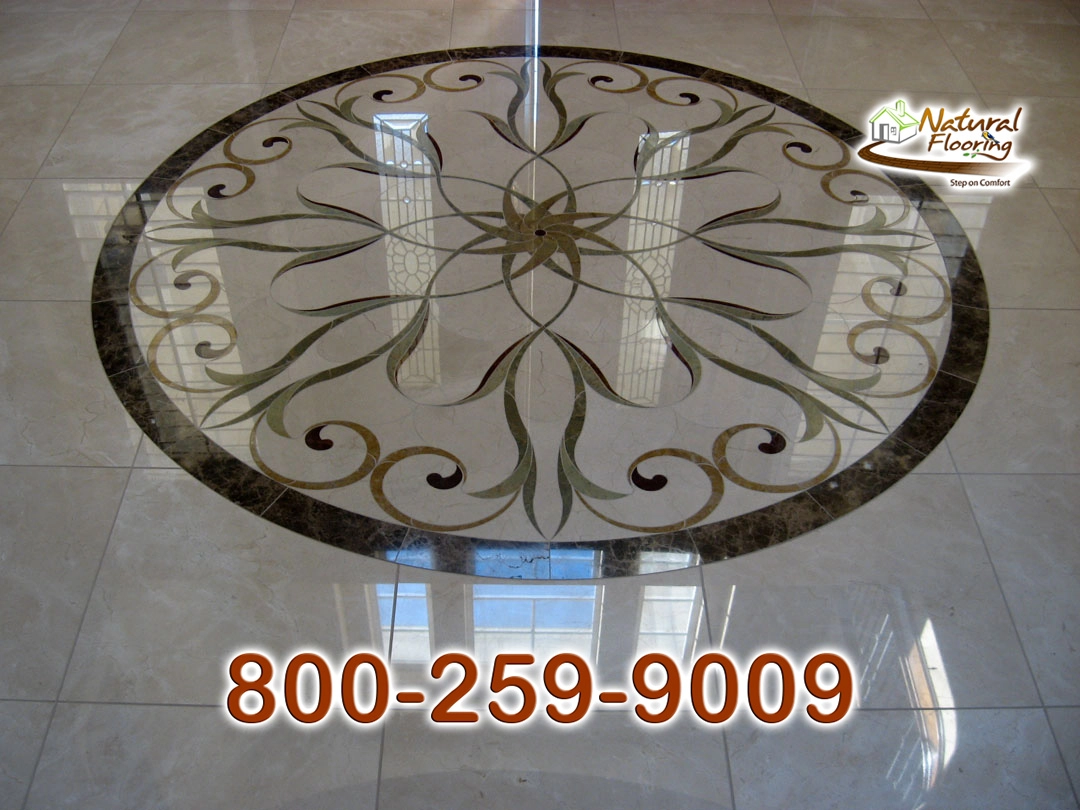 Marble Medallion Insert