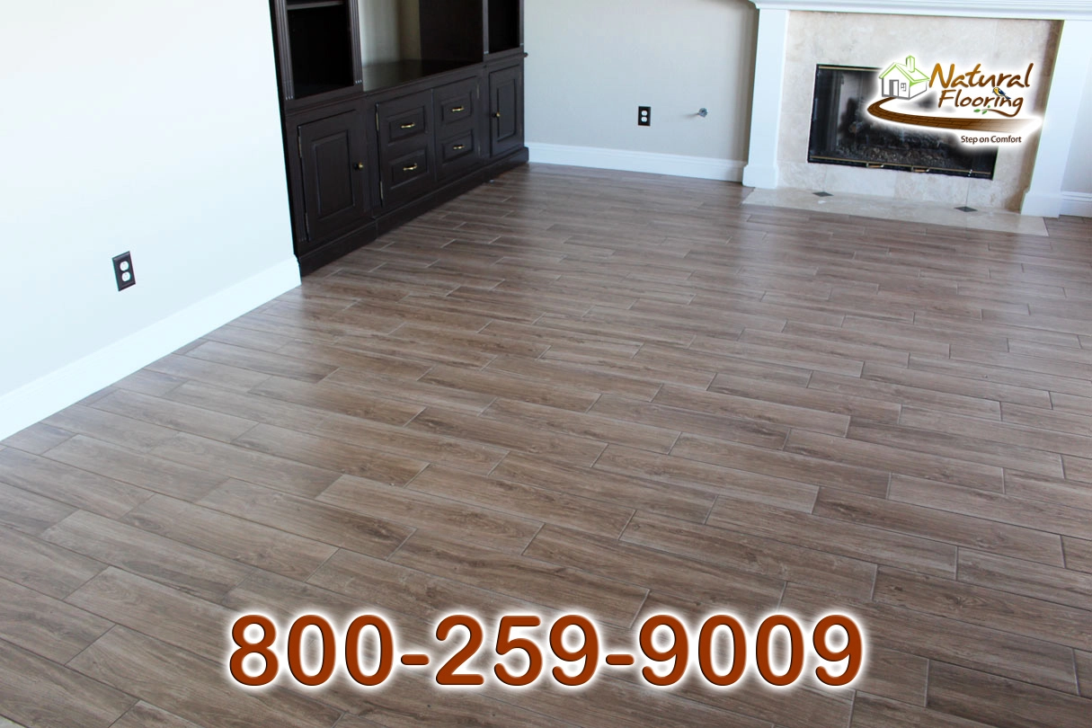 Pecan Wood Tile Floor