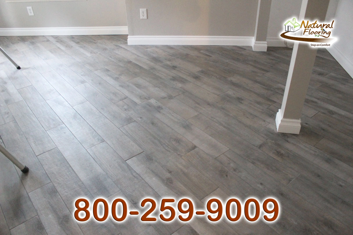 Pine Rustic Wood Tile Floor