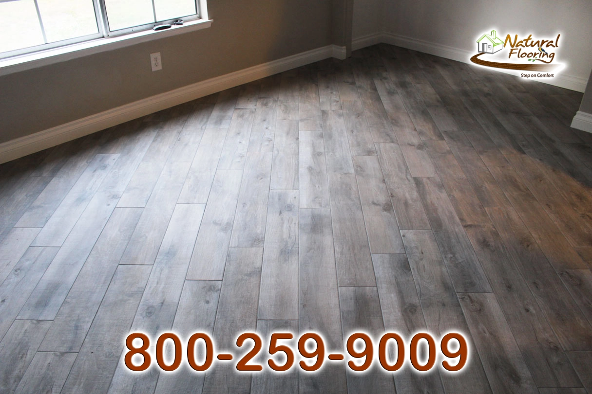 Pine Rustic Wood Tile Floor