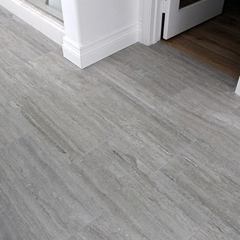 Porcelain Rectifiled Gray Tile Floor 4