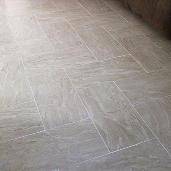 Recttangle Herringbone Tile Floor 5