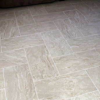 Recttangle Herringbone Tile Floor 6
