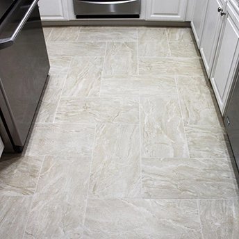 Recttangle Herringbone Tile Floor 8