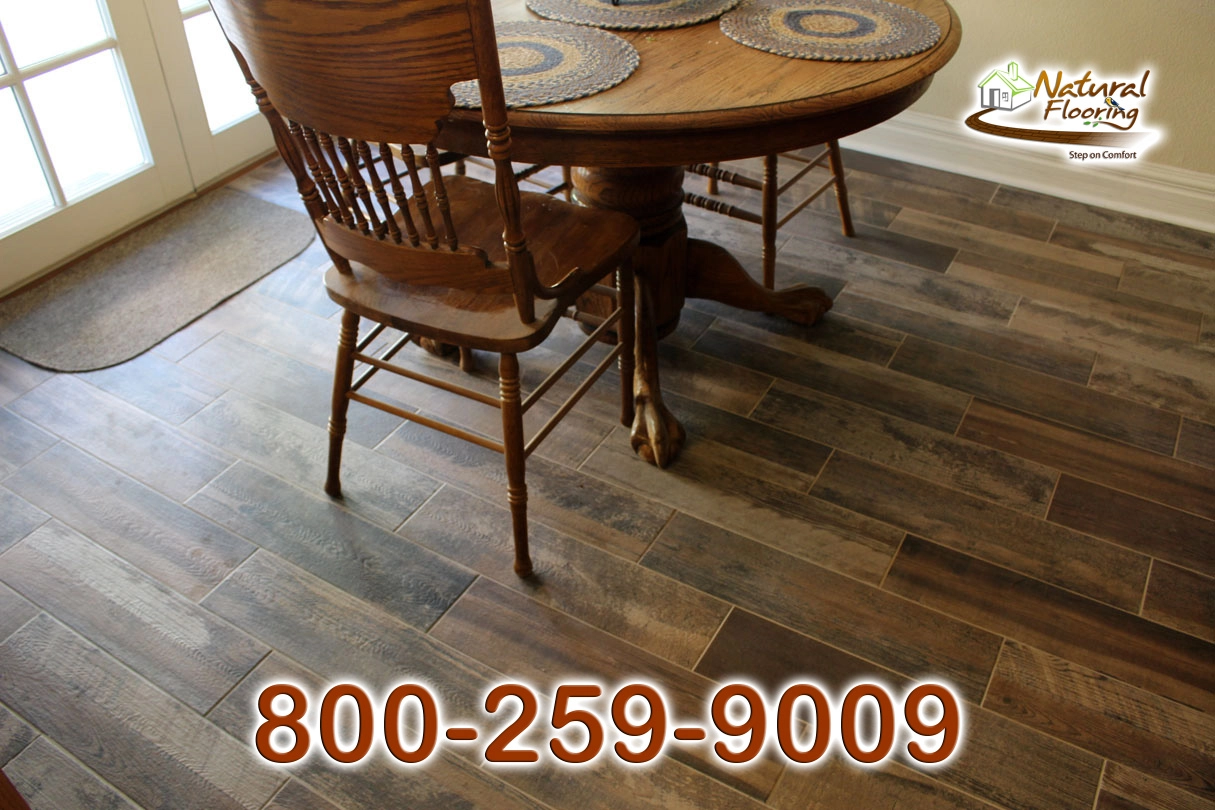 Rustic Hickory Wood Tile