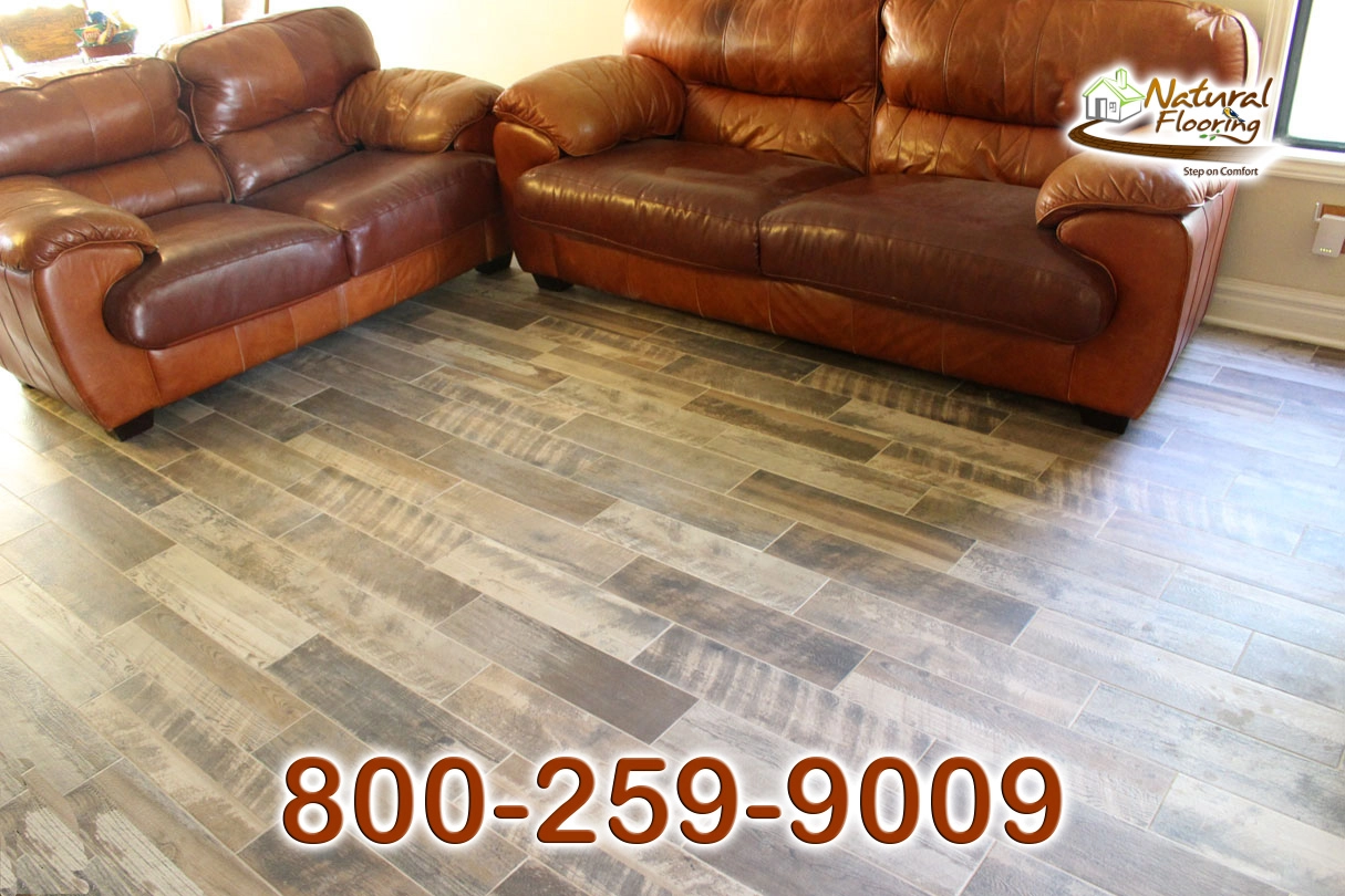 Rustic Hickory Wood Tile