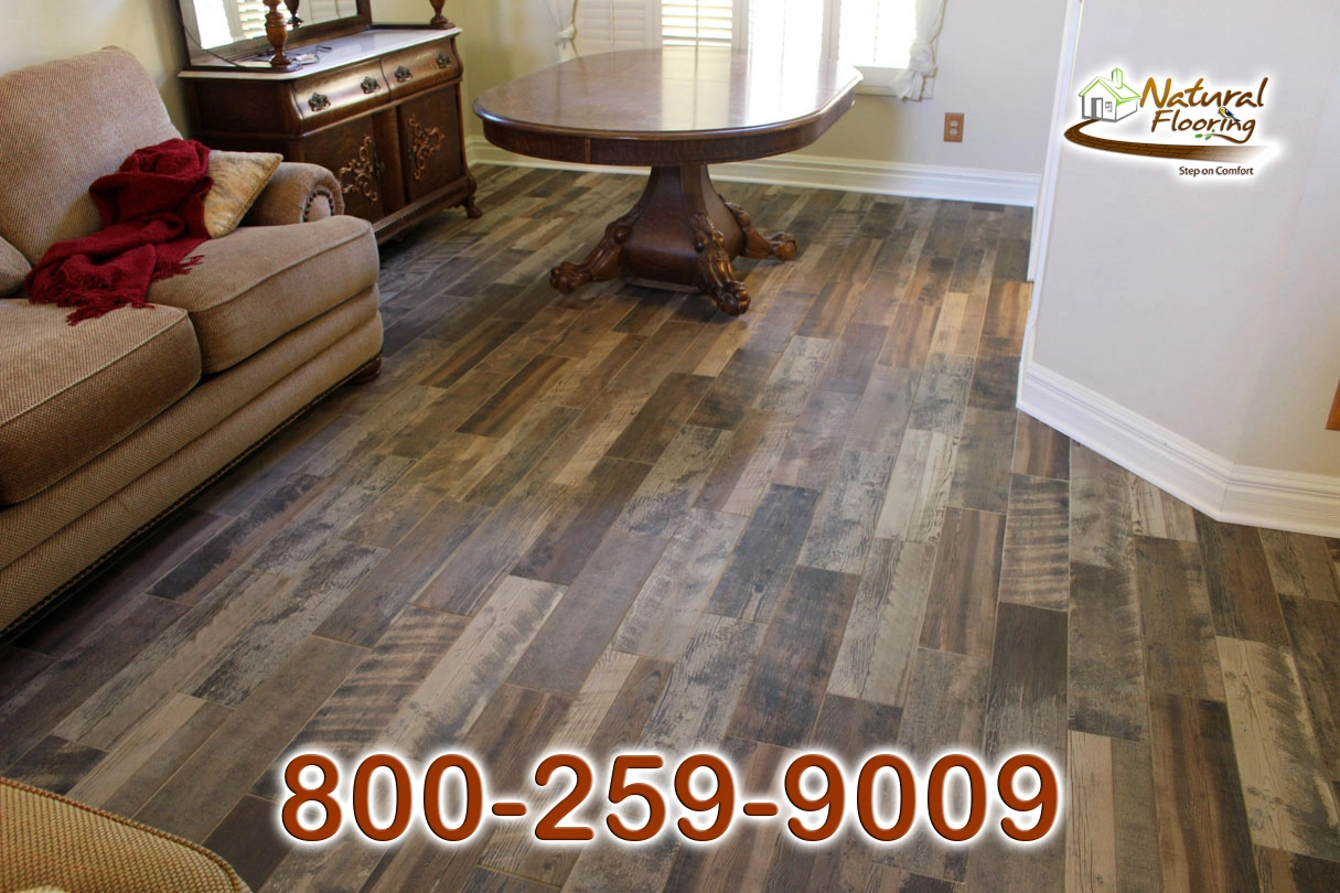 Rustic Hickory Wood Tile